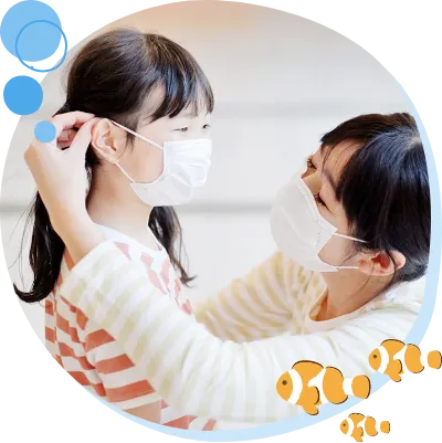 発熱外来と一般外来の動線区分け